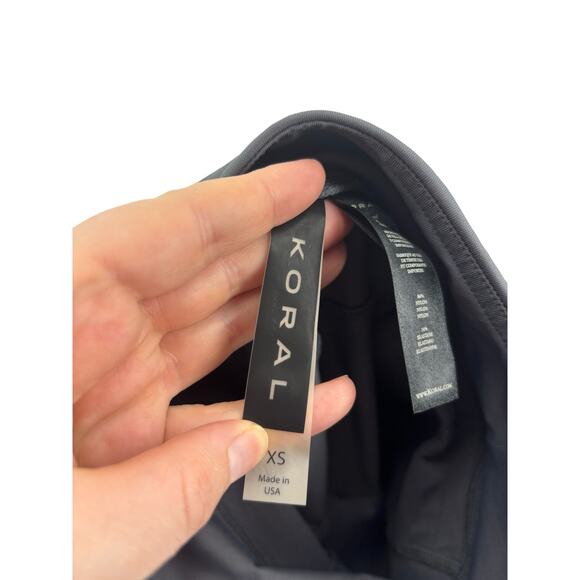 Koral Pants Womens XS Stair High Rise Leggings Cool Gray Full Length Yoga - Picture 7 of 9